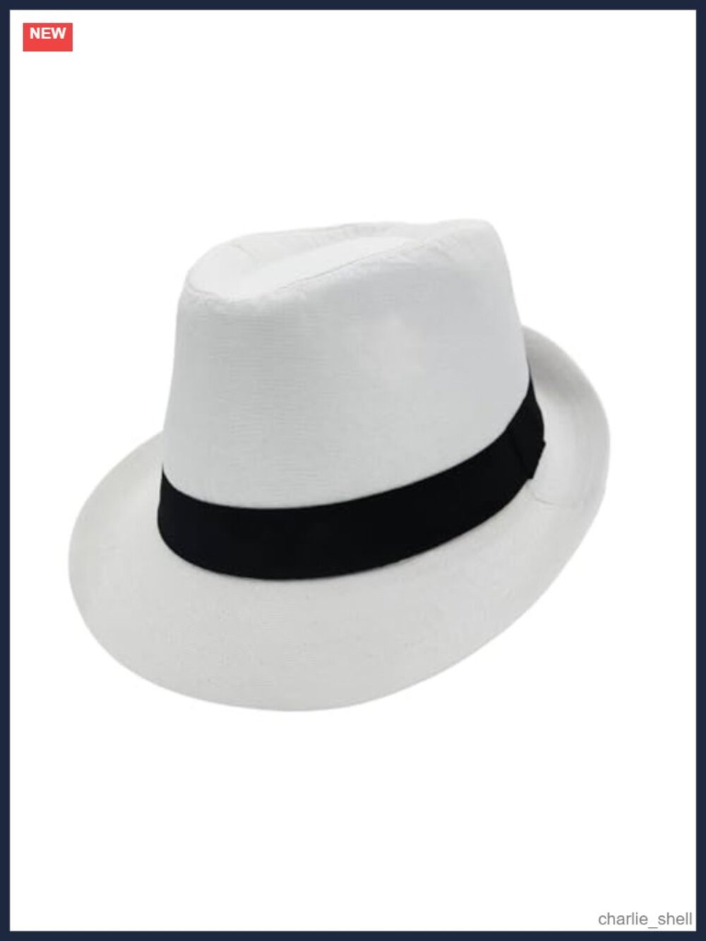 Cotton Polyester Blend Trilby Fedora Hat Short Brim Gatsby Cosplay